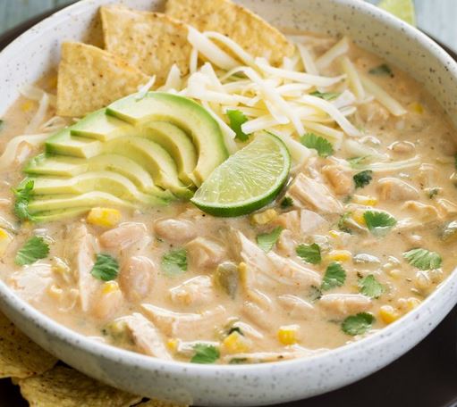 white chicken chili