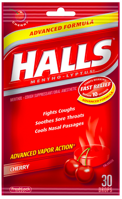 Halls Cough Drops or Breezers only $0.28 at Target or Walmart!