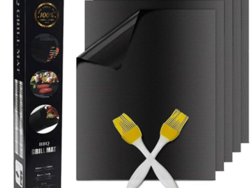 Keep Your Barbecue Clean with these FAB Nonstick BBQ Grill Mats, Just $6.99