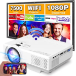 Mini Projector with WiFi, 100-Inch Projector Screen $53.99 Shipped Free (Reg. $89.99)