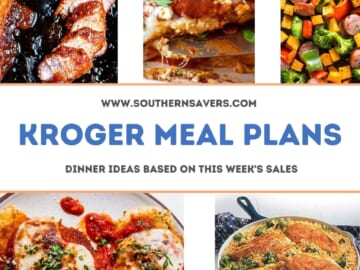 kroger meal plans 9/29