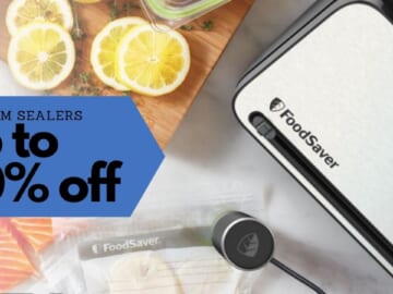 30% Off FoodSaver Vacuum Sealers | Deals Start at $69!