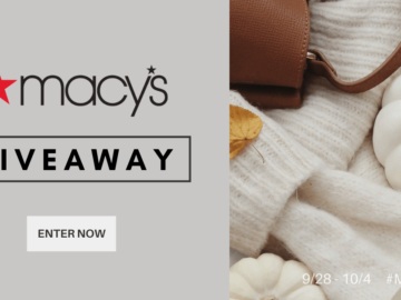 Giveaway | 5 Winners Get $100 Macy’s Gift Card