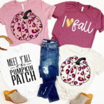 Gold Shimmer Fall Tees