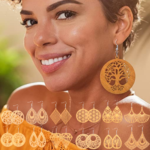 12 Pairs Bohemian Wooden Drop Earrings $10.99 (Reg. $12) | 92¢ each pair!