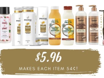 Get $63 Worth of Hair Care Products for Only $5.96 at CVS