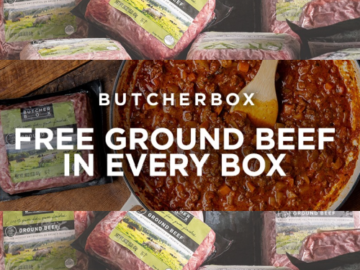 Enjoy High-Quality Proteins Delivered Free with Butcher Box + 2 FREE Pounds of Grass Fed Ground Beef in Every Box for LIFE!