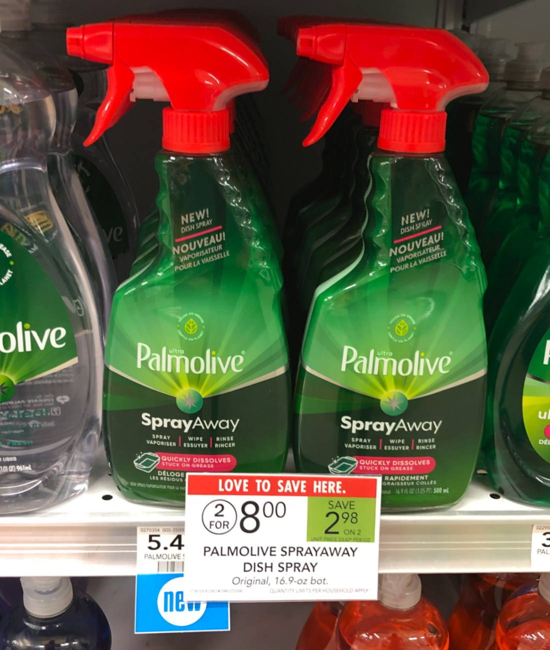 New Palmolive SprayAway Dish Spray Coupon For Publix Sale on I Heart Publix