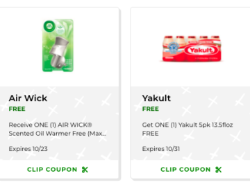 Publix Digital Coupons | FREE Air Wick & Yakult