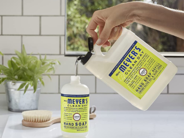 Mrs. Meyer’s Clean Day Liquid Hand Soap Refill, 33 oz $6.99 (Reg. $9)