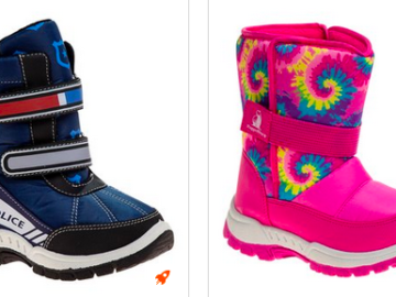 Kid’s Snow Boots as low as $14.44 with Exclusive Discount!