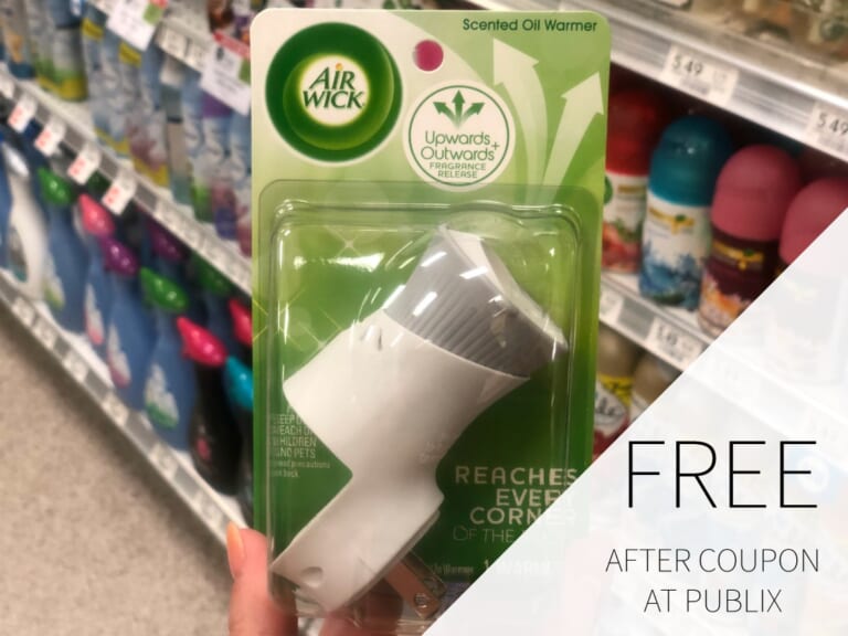 Use The New Air Wick Coupon For A FREE Scented Oil Warmer At Publix