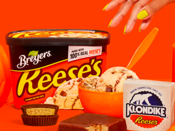 Buy One, Get One Free Breyers or Klondike Reese’s Ice Cream Cash Back Offer
