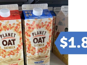 $1.87 Planet Oat Oatmilk at Target