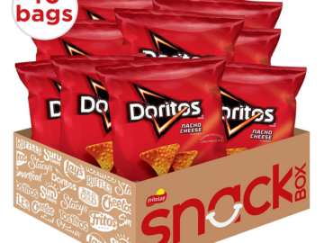 Doritos Nacho Cheese Flavored Tortilla Chips