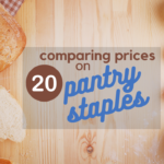 Comparing Prices on 20 Pantry Staples