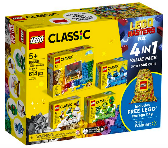 LEGO Masters 614-Piece Set with Bonus Storage Bag only $25 (Reg. $44!)