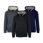 2-Pack Sherpa Fleece-Lined Zip Hoodies for Men and Women from $23.99 (Reg. $49.99) – From $12 per hoodie
