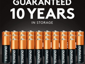 28 Count Duracell AA Batteries as low as $8.01 Shipped Free (Reg. $26) | Just 29¢ each!