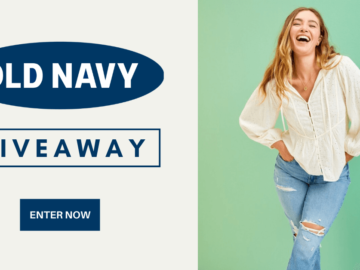 5 Winners | $100 Old Navy Gift Card Giveaway!