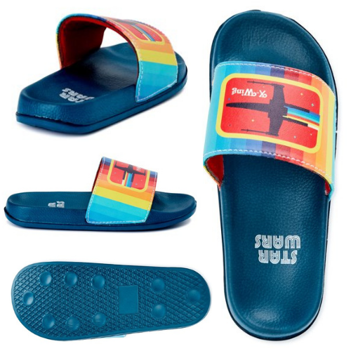 Star Wars Boys X-Wing Slide Sandals $1.99 (Reg. $16.99)