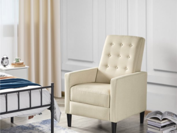 Spruce up Your House with this Must Have Mid-Century Modern Fabric Recliner, Just $160 + Free Shipping!