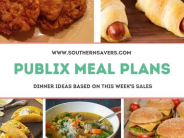 publix meal plans 10/13