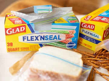 Glad Press’N Seal Multipurpose Wrap Only $1.85 And Flex’N Seal Bags Just $2 At Publix