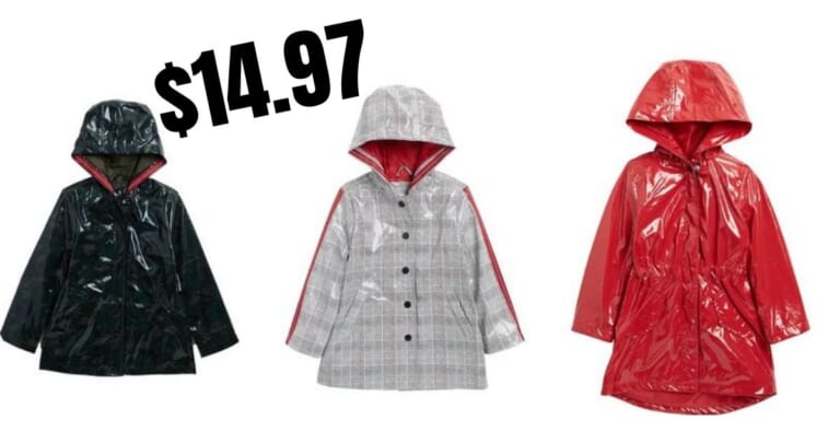 Urban Republic Kids Raincoat for $14.97