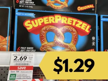 SuperPretzel Stacking Deals | Get Soft Pretzels as Low as $1.29