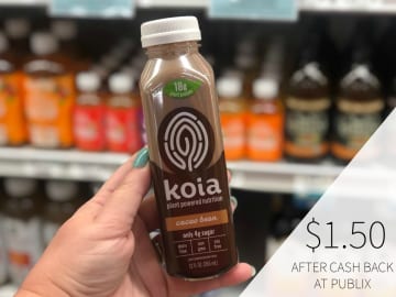 Koia Smoothie As Low As $1 At Publix