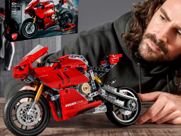LEGO 646 Pieces Technic Ducati Panigale Motorcycle Set $56.99 Shipped Free (Reg. $70) – FAB Ratings! 1,600+ 4.9/5 Stars!