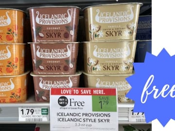 FREE Icelandic Provisions Skyr Cups at Publix