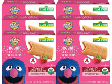 48 Count Earth’s Best Organic Toddler Snack Bars as low as $16.61 Shipped Free (Reg. $25.14) | $2.77/pack of 6 or 35¢/bar