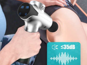 Portable Percussion Massage Gun for Athletes $25 After Code (Reg. $99.99) + Free Shipping – FAB Ratings!