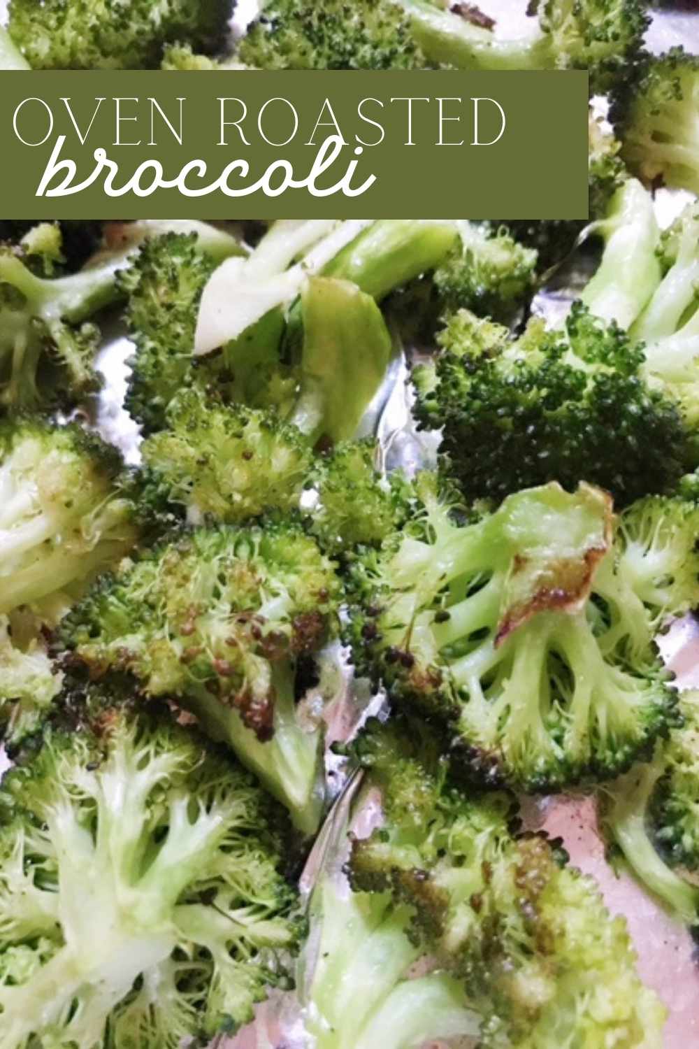 oven roasted broccoli pinterest