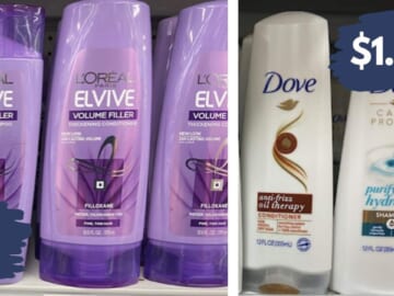 Dove & L’Oreal Elvive Hair Care for as Low as $1 at CVS