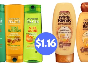 $1.16 Garnier Whole Blends & Fructis | Walgreens Haircare Deals