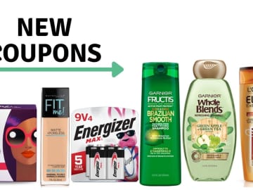 New Coupons: Energizer, Garnier, L’Oreal and more!