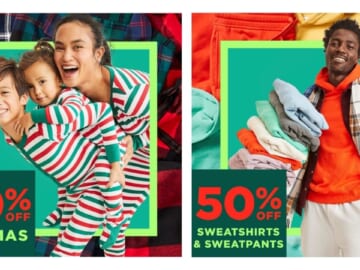 50% off Entire Purchase at Old Navy!
