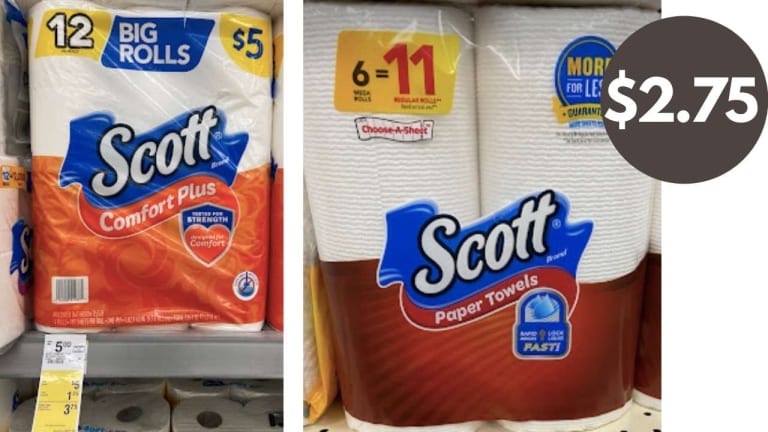 Walgreens Scott Deal | Bath Tissue & Paper Towels for $2.75