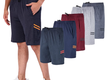5-Pack Real Essentials Dri-Fit Men’s Shorts $28.04 Shipped Free (Reg. $50) | $5.61 each! – Many Colors to Choose From!