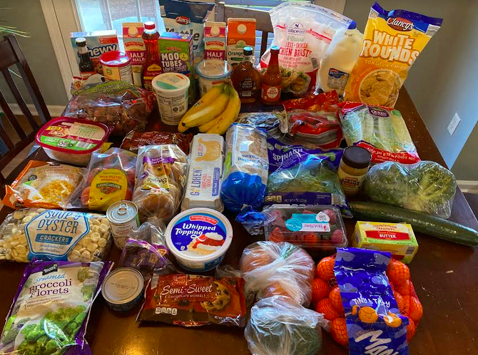 Gretchen’s $93 Grocery Shopping Trip and Weekly Menu Plan for 5