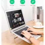 Adjustable Portable Stainless Steel Laptop Stand $7.69 (Reg. $11) – 1K+ FAB Ratings! Compatible with 12 to 15.6 Inch Laptops