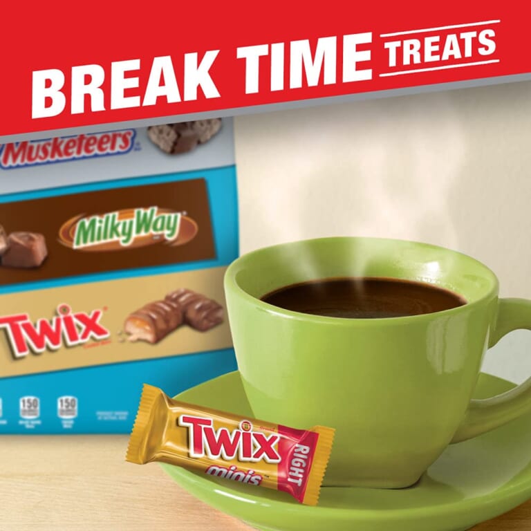 240-Count SNICKERS, TWIX, 3 MUSKETEERS & MILKY WAY Minis Chocolate Party Candy Variety Mix as low as $19.71 Shipped Free (Reg. $23) – $0.08/Piece