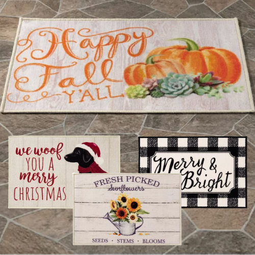 Holiday & Seasonal Accent Rugs from $5.94 After Code (Reg. $18) | Tons of Fun Designs!