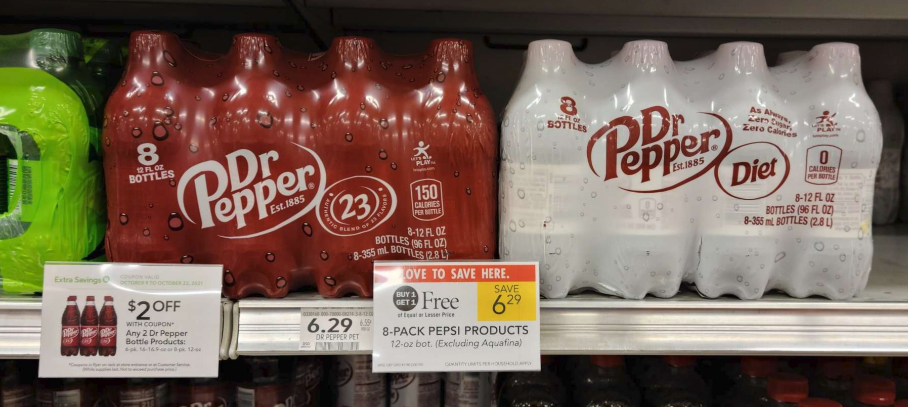 Dr Pepper 6-Packs As Low As $1.50 At Publix on I Heart Publix