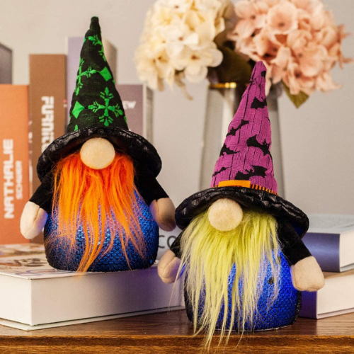 2-Piece Set of Halloween Gnomes with Plush Witch Light $6.80 After Code (Reg. $16.99) | $3.40 each!