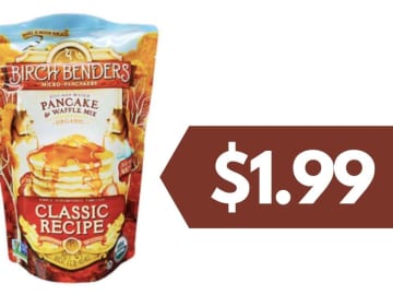 $1.99 Birch Benders Pancake & Waffle Mix