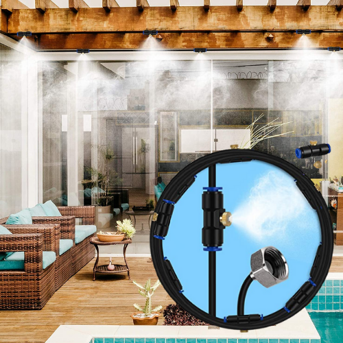 Outdoor Misting System for Patio $7.20 After Code (Reg. $23.99) – FAB Ratings!